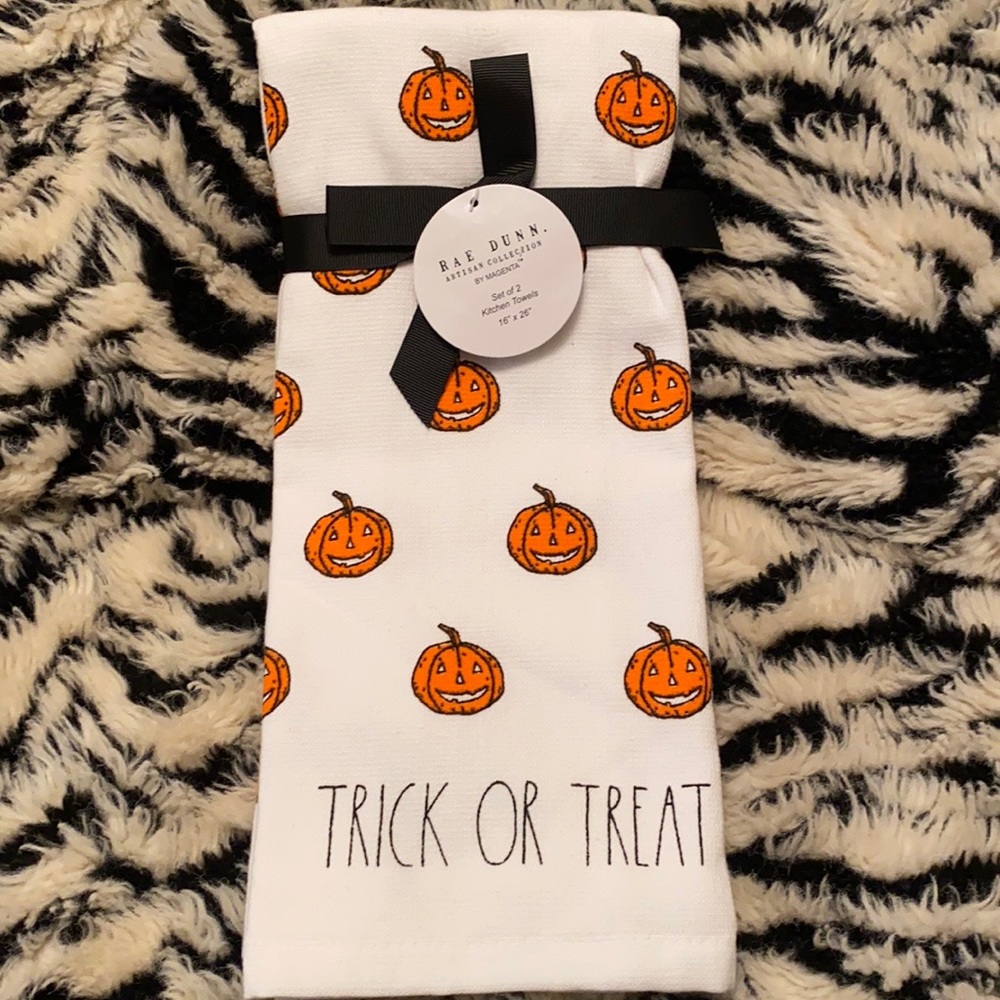 Rae Dunn Halloween Kitchen Towels